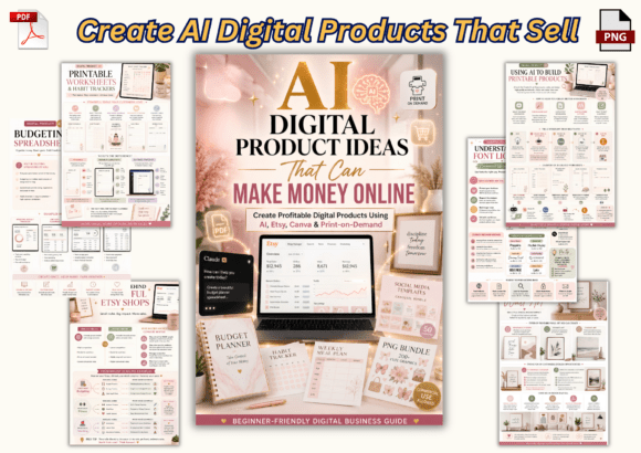 AI Digital Product Ideas to Sell for Passive Income