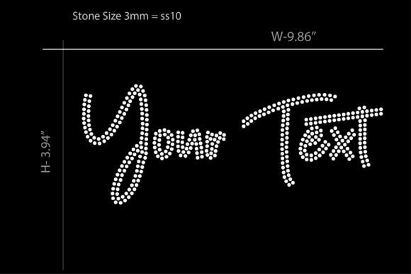 Exploring the Versatility of the Rhinestone Display Typeface