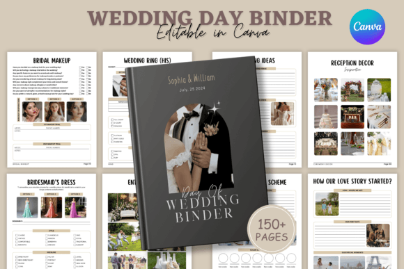 Master Your Timeline with a 150 Page Wedding Day Binder