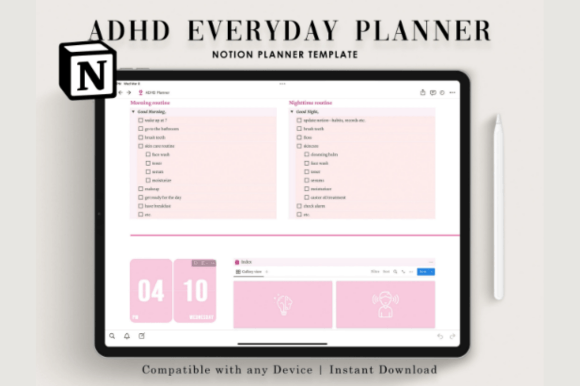 Notion Template ADHD: A Practical Life Plan for Focus
