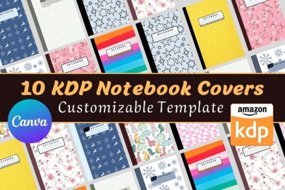 Streamline Your KDP Publishing with 10 Editable Canva Covers